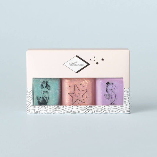 Petite Manucurist Bonnie, Stella and Janis three-colour kids’ nail polish gift box