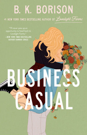 Business Casual by B.K. Borison — illustrated paperback book cover