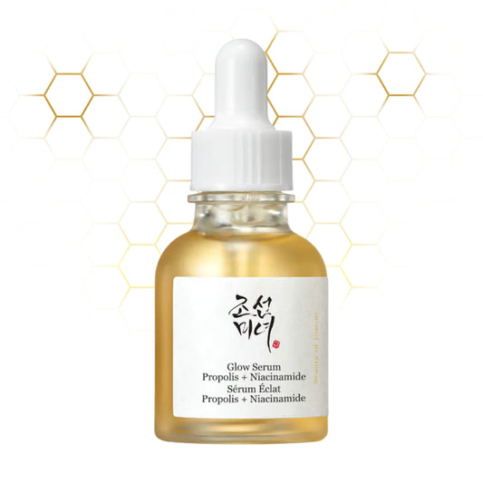 A glass dropper bottle with Beauty of Joseon - Glow Serum [30ml]
