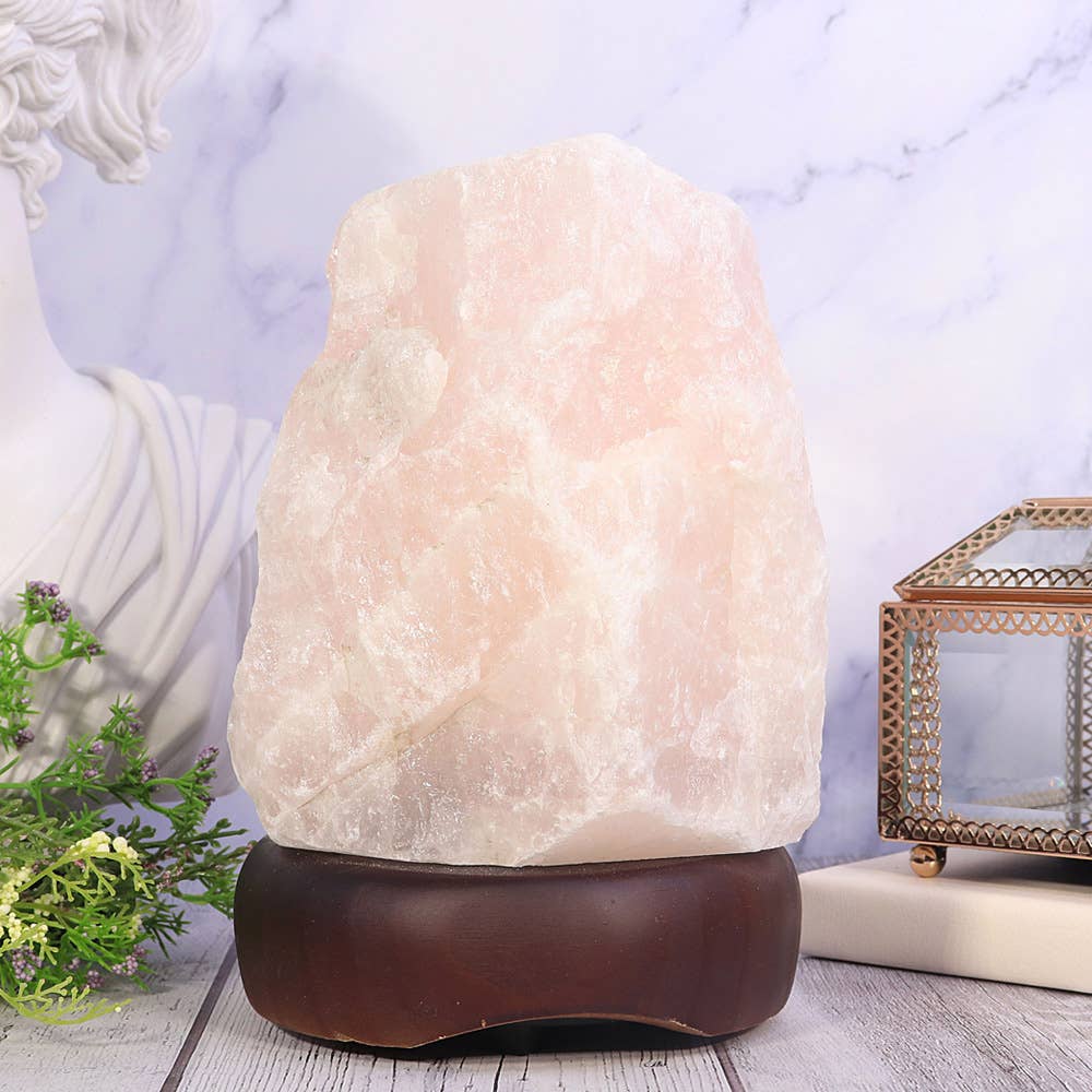 Rose Quartz Lamp